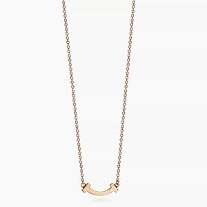 NIB Tiffany & Co Mini Smile Pendant